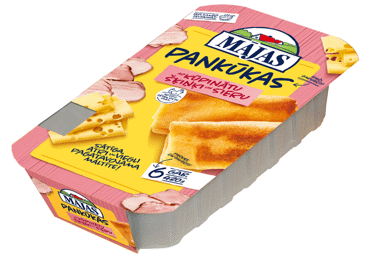 Pankūkas MĀJAS ar kūpinātu šķiņķi un sieru 420g