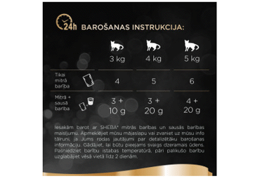 Kons.kaķu bar.SHEBA zivju izl.6x50g.mais - 3