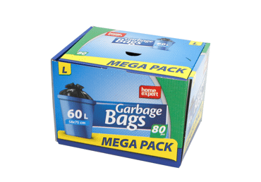 Atkritumu maisi HOME EXPERT 60L 80gab.