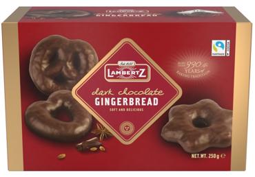 Piparkūku izlase šokolādē LAMBERTZ 250g