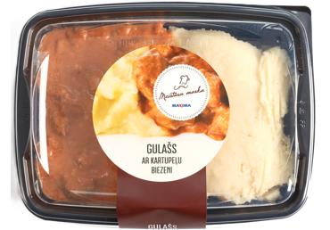 Gulašs ar kartupeļu biezeni MEISTARA MARKA 350g