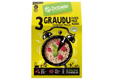 Trīs graudu pārslas DOBELE 500g