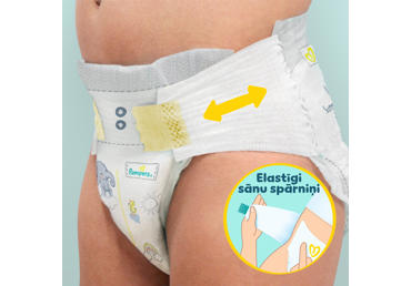 Autiņbiksītes PAMPERS PC S4 9-14kg 52gab. - 3