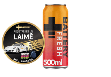 Enerģijas dzēriens BATTERY Fresh 0,5L D - 1