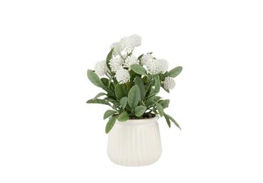 Mākslīgais zieds podiņā ILAJA 2 krāsas 25cm - 2