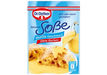 Vaniļas desertu mērce DR. OETKER pulveris 39g