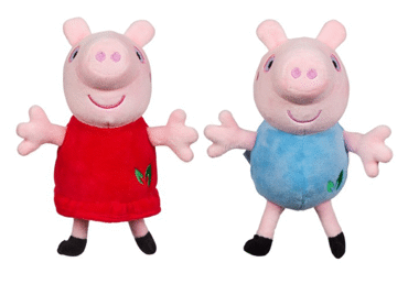 Plīša rotaļlieta PEPPA PIG 15cm