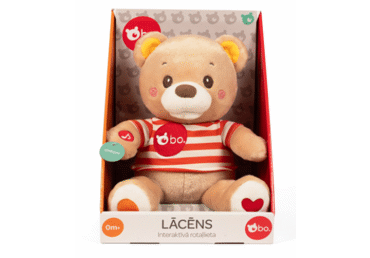 Interaktīvais rotaļu lācis BO.