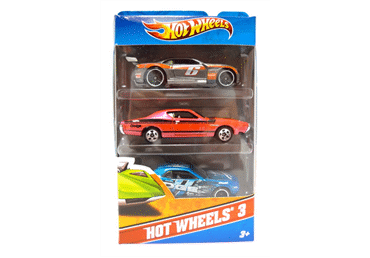 Rotaļu automašīnu komplekts HW 3 gab.