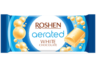 Šokolāde ROSHEN porainā baltā 80g
