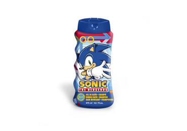 Vannas putas -šampūns  SONIC THE HEDGEHOG 475ml