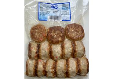 Ceptas zivju kotletes ar surimi DAGI FOOD sv.