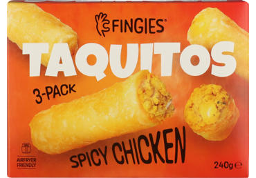 Saldētas tortiljas ar pikanto vistu FINGIES 3x80g