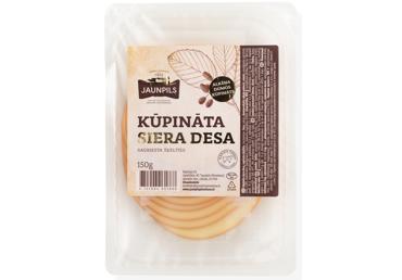 Kūpināta siera desa JAUNPILS šķēlēs 150g