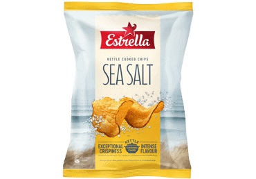 Čipsi ESTRELLA Kettle ar sāli 120g - 1