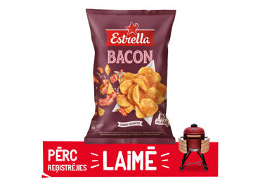 Čipsi ESTRELLA ar bekona garšu 130g - 1