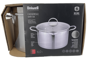 Katls ar vāku 24x13,5cm UNIWELL