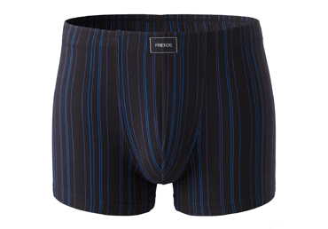 Vīriešu bokseršorti FRIENDS, 52, melni
