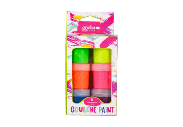 Guaša GRAFIA PLUS 6 krāsas