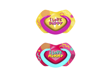 Māneklīši silikona simetriski 6-18m CANPOL 2gab.