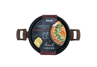 Katls ar vāku UNIWELL 24cm 4,3L - 2