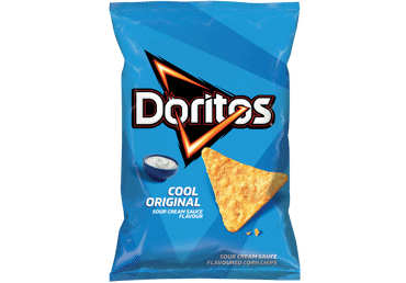 Kukurūzas čipši ar krējuma mērces garšu DORITOS 100g