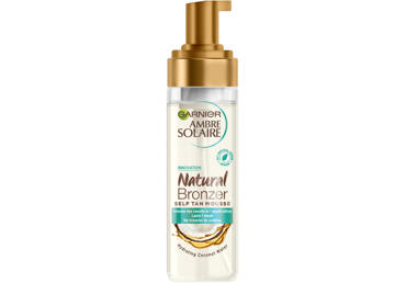 Paštonējošās putas GARNIER Ambre Solaire Natural Bronzer ķermenim 200ml