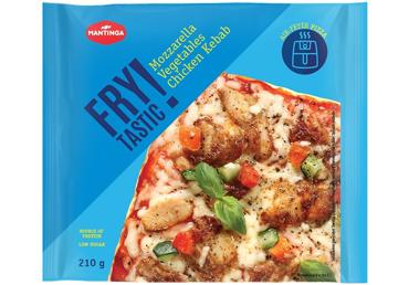 Saldēta pica FRYTASTIC ar vistas kebabu un sieru 210g - 1