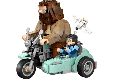 Konstruktors LEGO Hagrida un Harija motocikla brauciens 76443 - 2