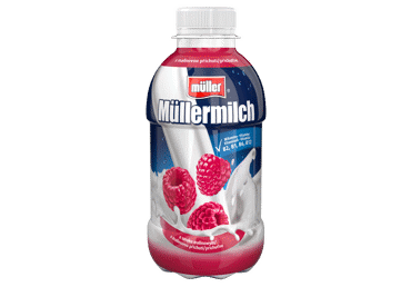 Piena dzēriens MULLERMILCH aveņu 400g