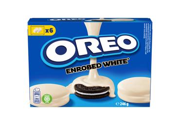 Cepumi OREO ar balto glazūru 246g