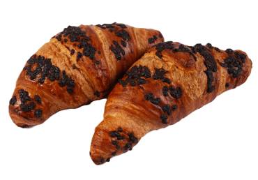 Kruasāns ar lazdu riekstu šokolādes pildījumu 95g - 2