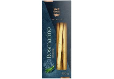 Grissini Rosmarino WELL DONE PREMIUM 120g