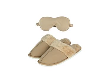 Komplekts sieviešu čības+gulēšanas maska SEVEN LEMON - 3