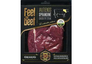 Liellopa steiks FEEL THE BEEF Dry Aged Chuck-Eye 400g