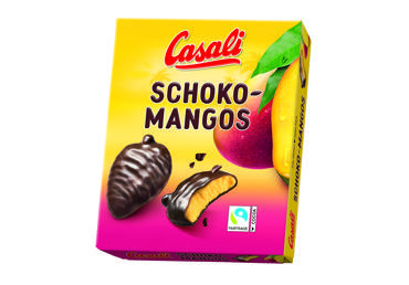 Šokolādes konfektes ar mango CASALI 150g