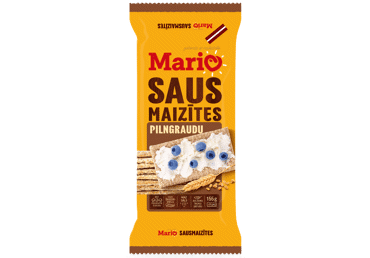 Sausmaizītes pilngraudu MARIO 155g
