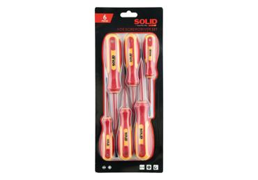 Skrūvgriežu komplekts SOLID 6gab.