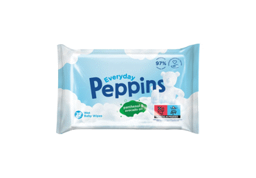 Mitrās salvetes PEPPINS Everyday bērniem 72gb.