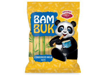 Kraukšķi BamBuk ar kondendensēta piena garšu 200g