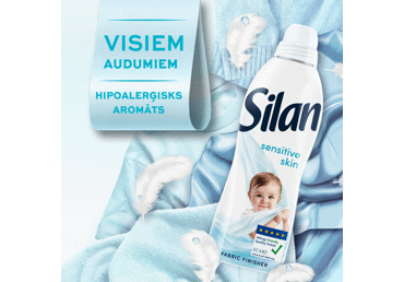 Veļas mīkstinātājs SILAN Sensitive 40m.r.880ml - 3