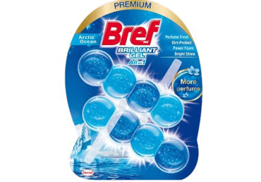 Tualetes bloks BREF BG Arctic Ocean2x42g - 1