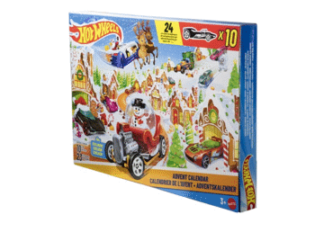 Rotaļlieta Adventes kalendārs HOT WHEELS | BARBORA
