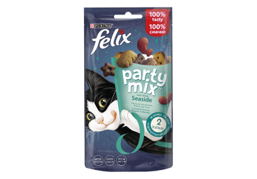 Gardums kaķiem FELIX PARTY MIX OCEAN MIX 60g