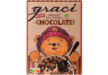 BIO sausās brokastis auzu ar šokolādi GRACI 300g