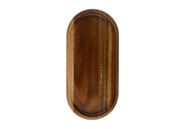 Koka paplāte ovāla UNIWELL Acacia 25cm