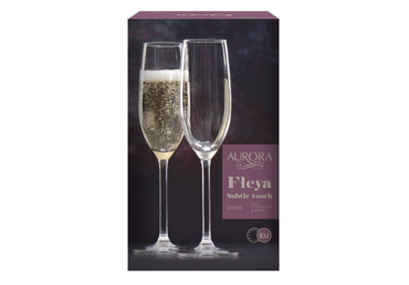 Šampanieša glāzes AURORA FLEYA 4gab. 210ml