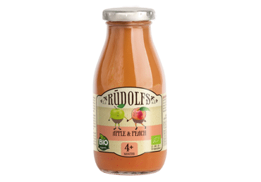 BIO sula RŪDOLFS ābolu persiku 4+ 260ml D