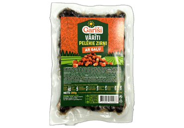 Zirņi pelēkie vārīti ar gaļu GARĪŠI 300g