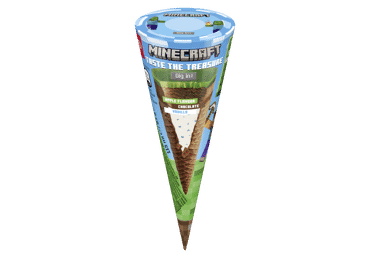 Saldējums konusā MINECRAFT 83g